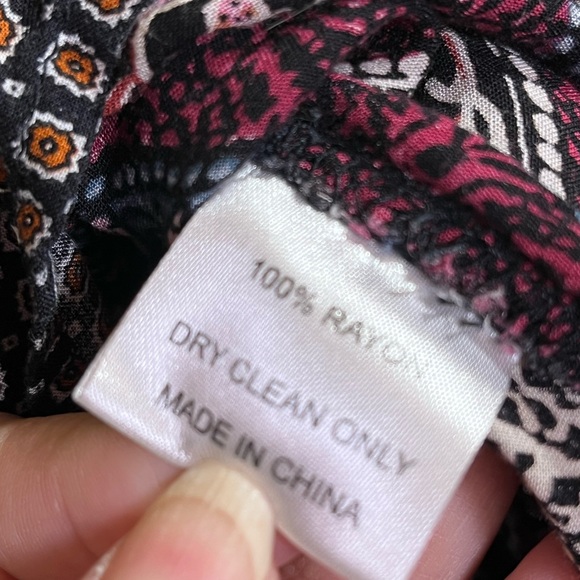 Hazel Boho Skirt – Smocked Waist / Asymmetrical Hem – Size M - Picture 5 of 8